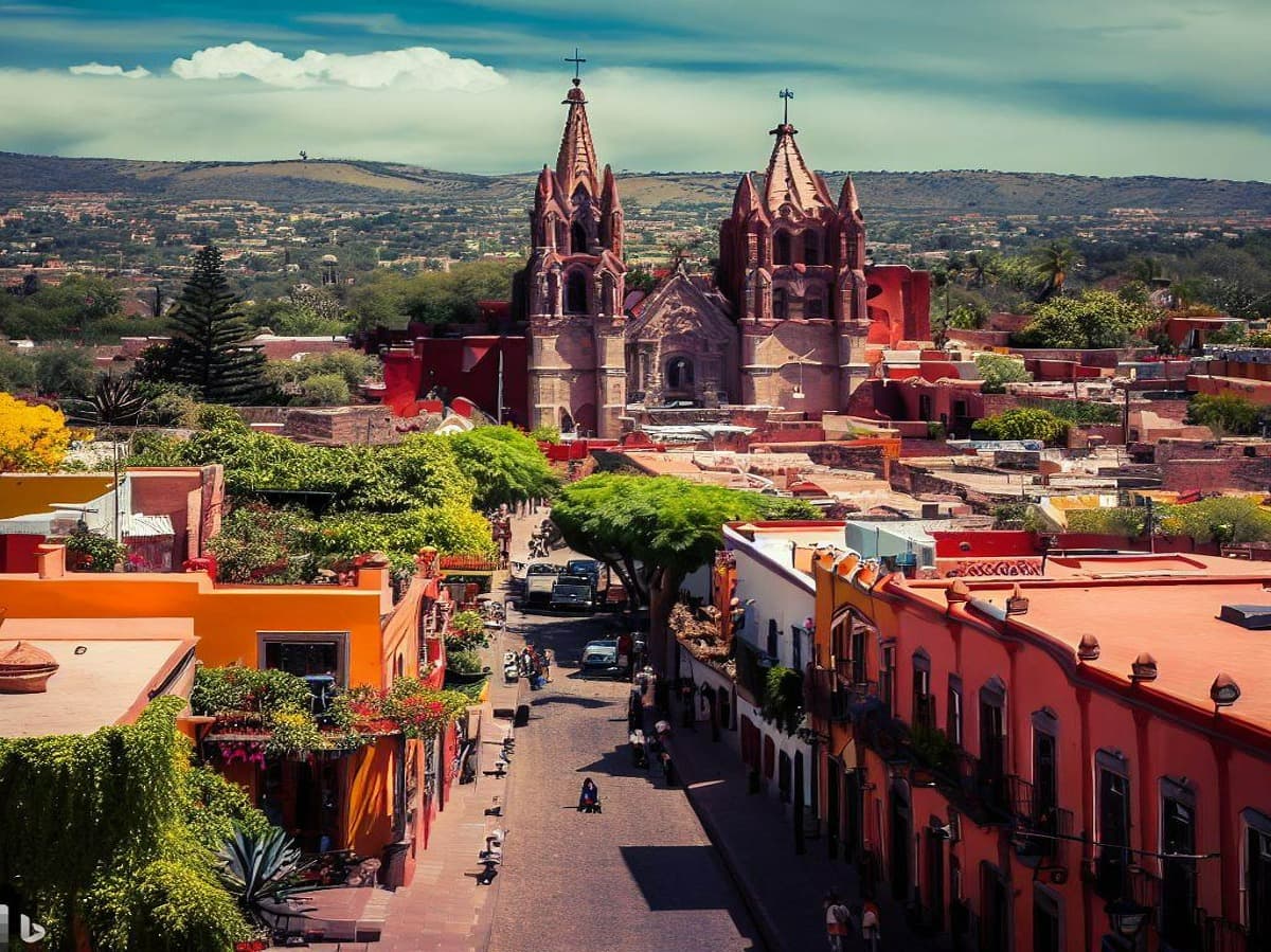 vista de la ciudad de San Miguel de Allende