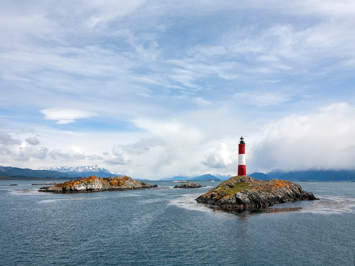 Faro en el Canal Beagle - Tierra del Fuego - Argentina