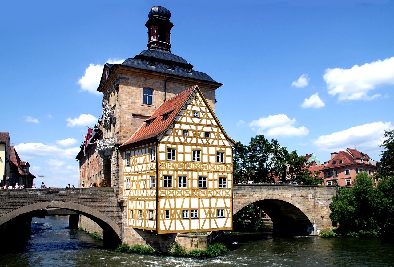 vista de la ciudad de Bamberg, Alemania