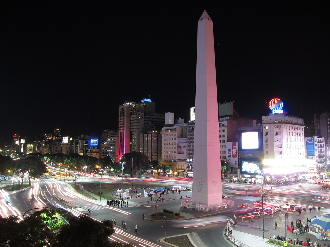 Vista de la ciudad de Buenos Aires, Argentina