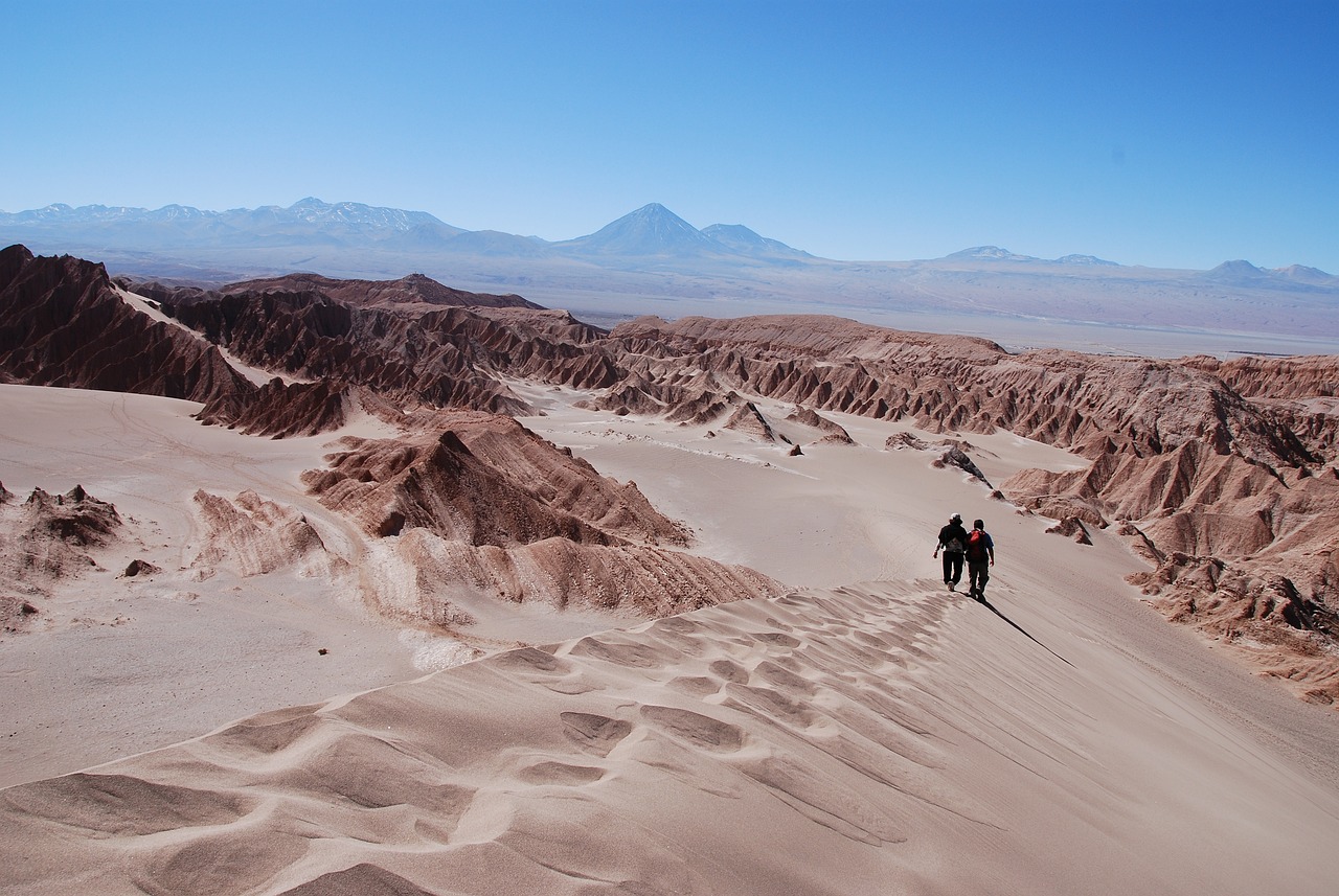  Desierto de Atacama, norte de Chile dunas de arena