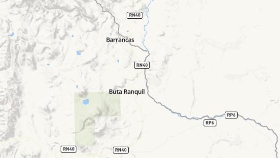mapa de la ciudad de Buta Ranquil