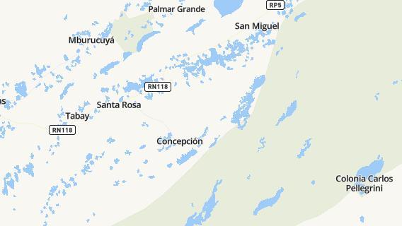 mapa de la ciudad de Concepcion
