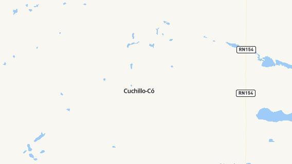 mapa de la ciudad de Cuchillo Co