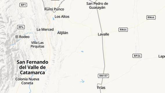 mapa de la ciudad de El Alto