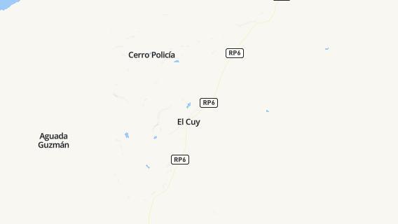 mapa de la ciudad de El Cuy