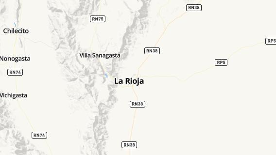 mapa de la ciudad de La Rioja