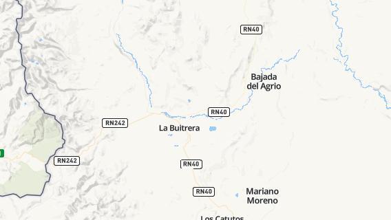 mapa de la ciudad de Las Lajas