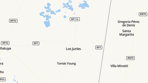 mapa de la ciudad de Los Juries