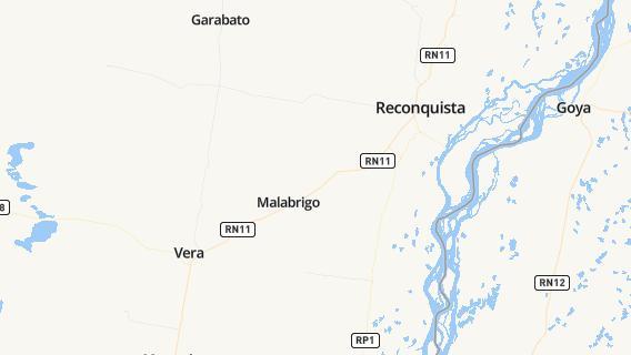 mapa de la ciudad de Malabrigo