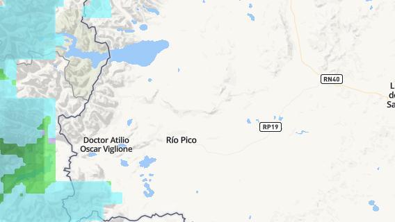mapa de la ciudad de Rio Pico