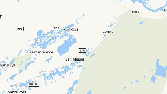 mapa de la ciudad de San Miguel