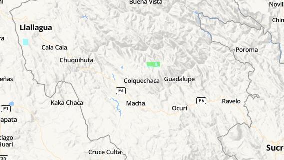 mapa de la ciudad de Colquechaca