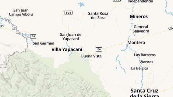 mapa de la ciudad de San Juan del Surutu