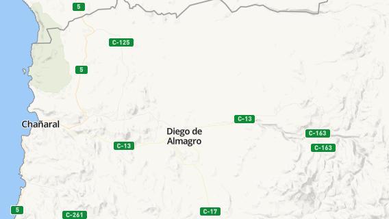 mapa de la ciudad de Diego de Almagro