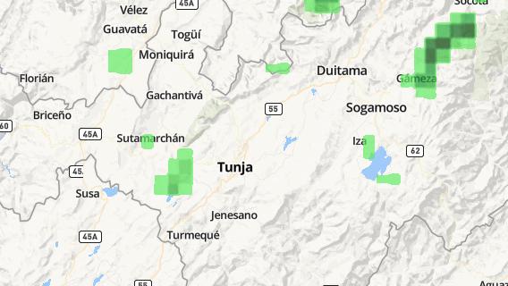 mapa de la ciudad de Combita
