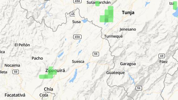 mapa de la ciudad de Cucunuba