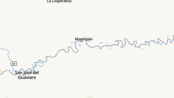 mapa de la ciudad de Mapiripan