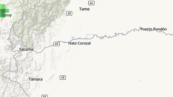 mapa de la ciudad de Municipio Hato Corozal