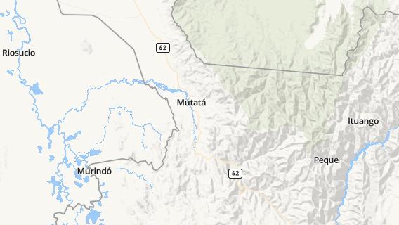 mapa de la ciudad de Mutata
