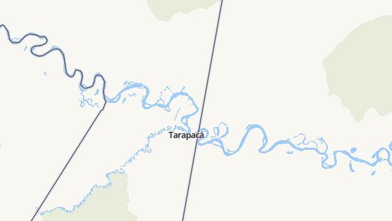 mapa de la ciudad de Tarapaca