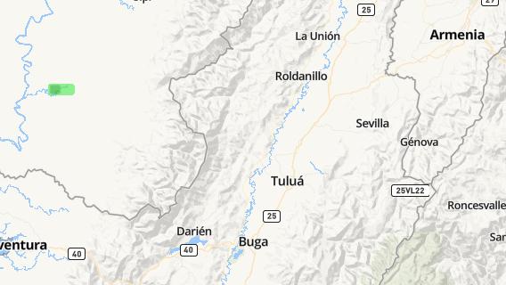 mapa de la ciudad de Trujillo
