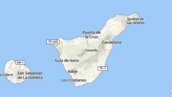 mapa de la ciudad de San Juan de la Rambla