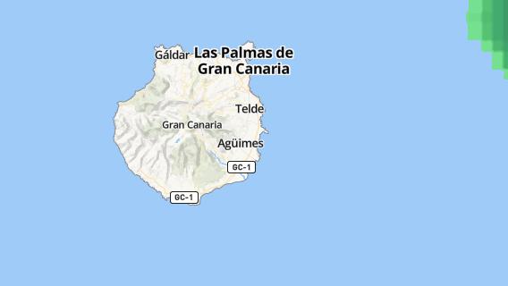 mapa de la ciudad de Valsequillo de Gran Canaria