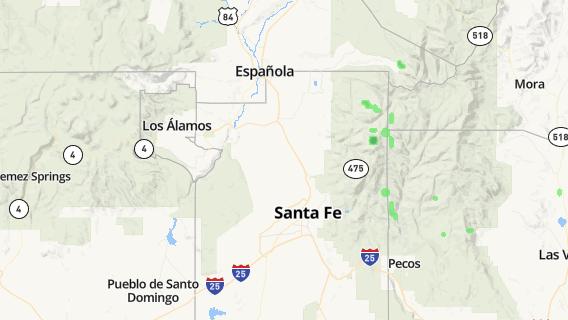 mapa de la ciudad de El Rancho