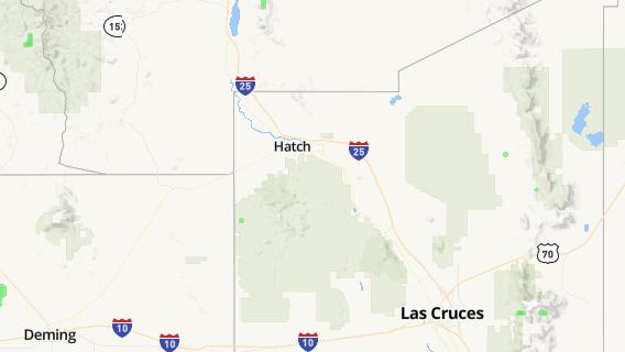 mapa de la ciudad de Hatch