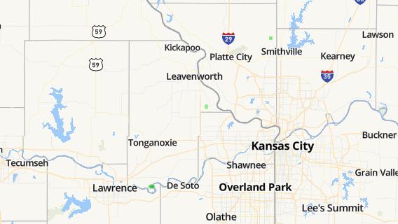 mapa de la ciudad de Lansing