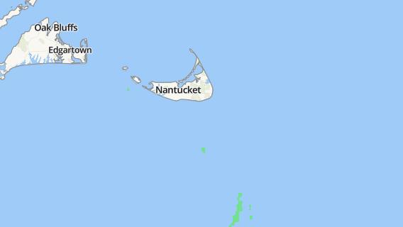 mapa de la ciudad de Nantucket