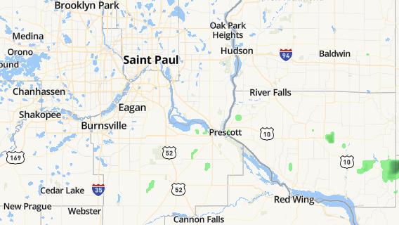 mapa de la ciudad de Saint Paul Park