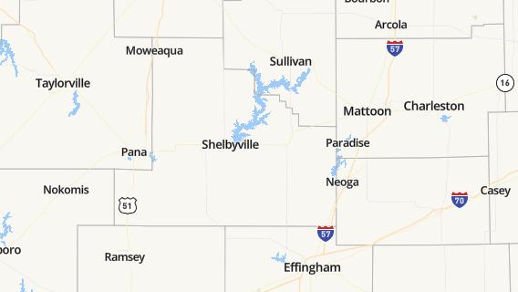 mapa de la ciudad de Shelbyville