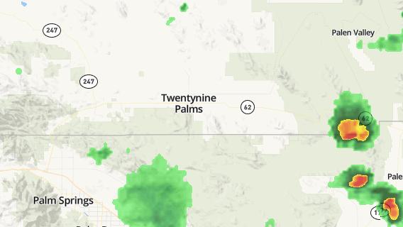 mapa de la ciudad de Twentynine Palms