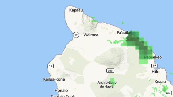 mapa de la ciudad de Waikoloa