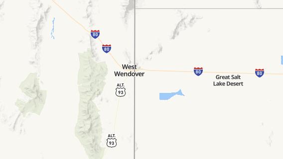 mapa de la ciudad de West Wendover