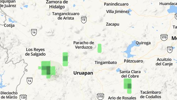 mapa de la ciudad de Ahuiran