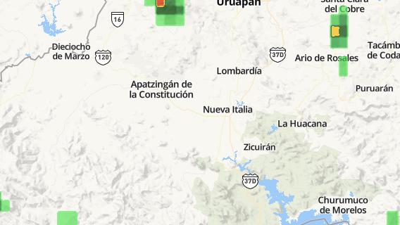mapa de la ciudad de Antunez