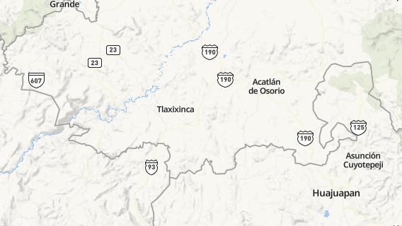 mapa de la ciudad de Axutla
