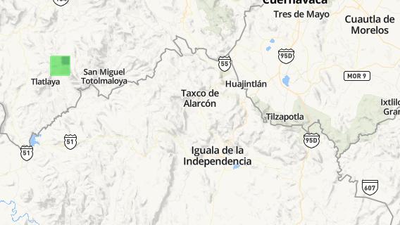mapa de la ciudad de Cacalotenango