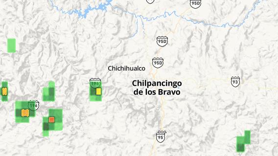 mapa de la ciudad de Chichihualco
