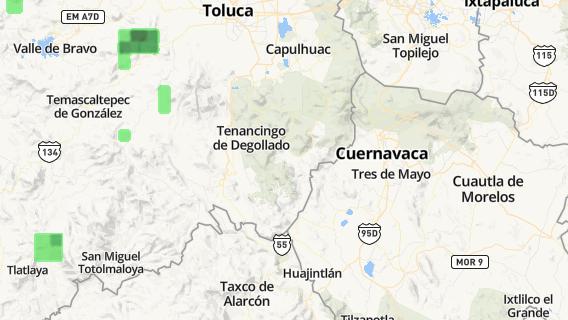mapa de la ciudad de Colonia Emiliano Zapata Ejido de Tenancingo