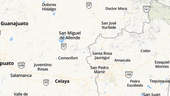 mapa de la ciudad de Corralejo de Arriba