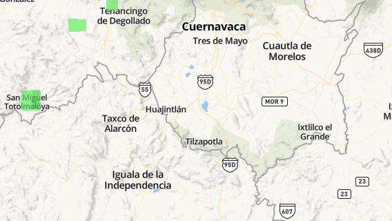 mapa de la ciudad de Cuauchichinola
