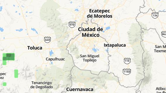 mapa de la ciudad de Delegacion Cuajimalpa de Morelos