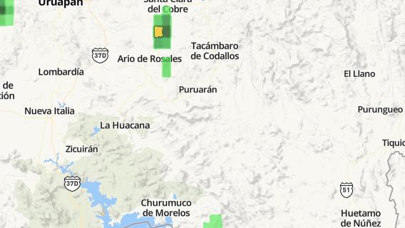 mapa de la ciudad de El Cahulote de Santa Ana
