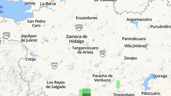mapa de la ciudad de Fraccionamiento Ex-Hacienda el Refugio