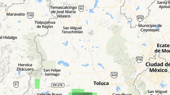 mapa de la ciudad de Guadalupe Cachi