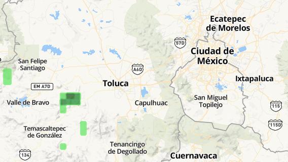 mapa de la ciudad de Guadalupe Totoltepec